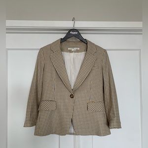 Veronica Beard Plaid Blazer